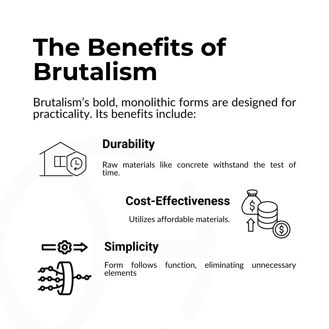 Benefits of brutalism