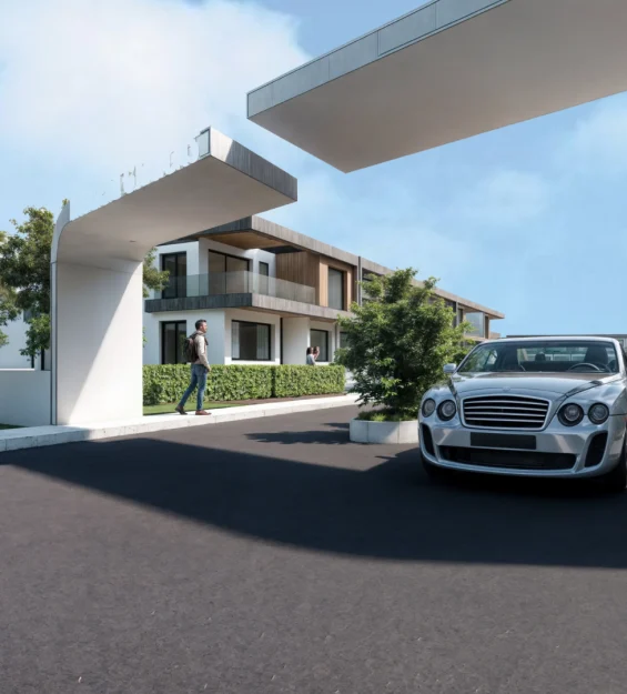 Residence main entrance