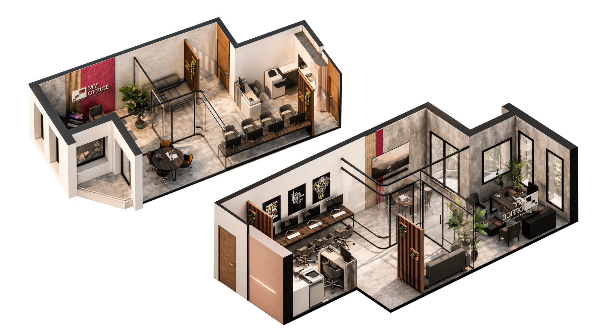 Premium workspace design