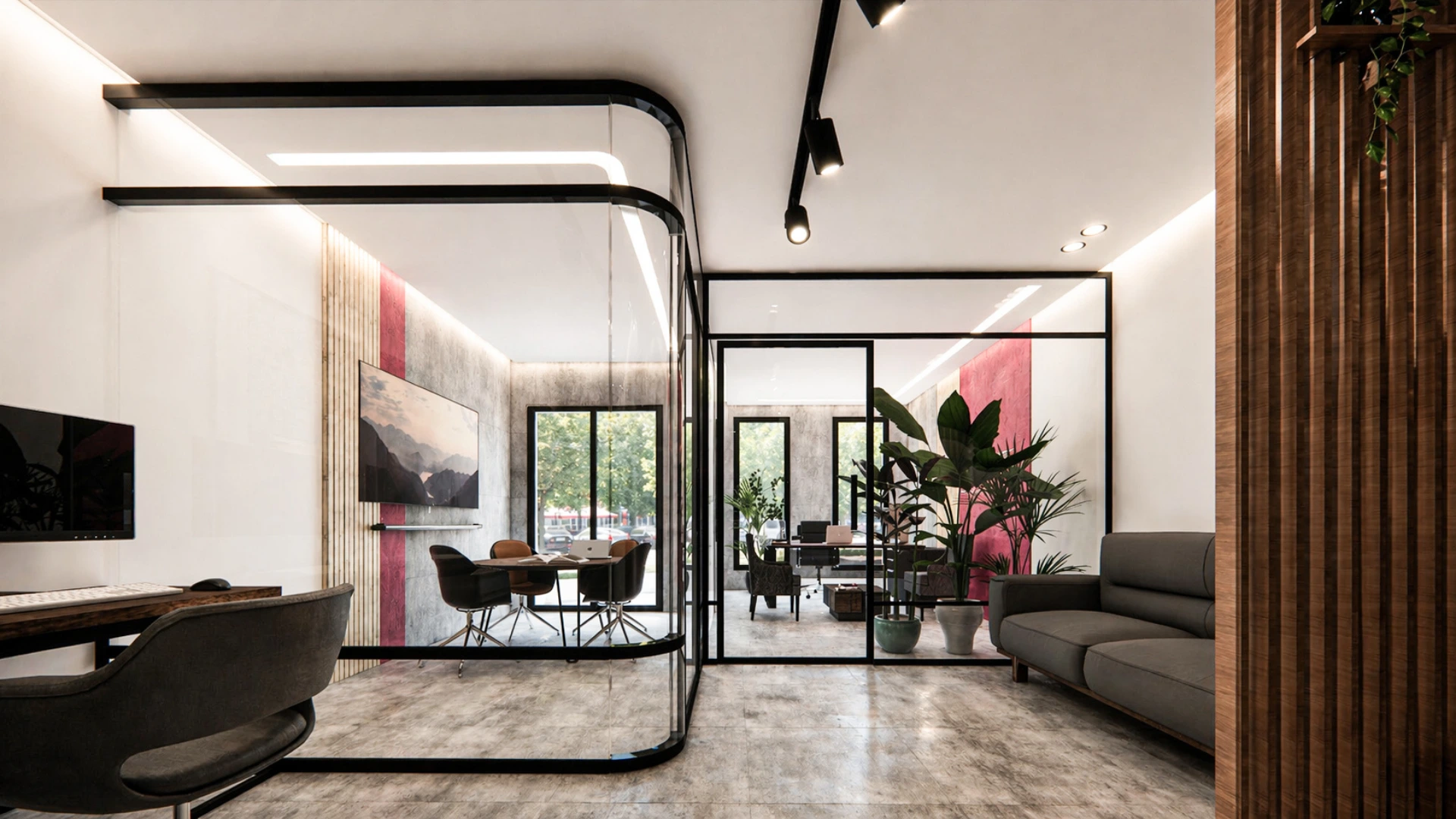Premium workspace design