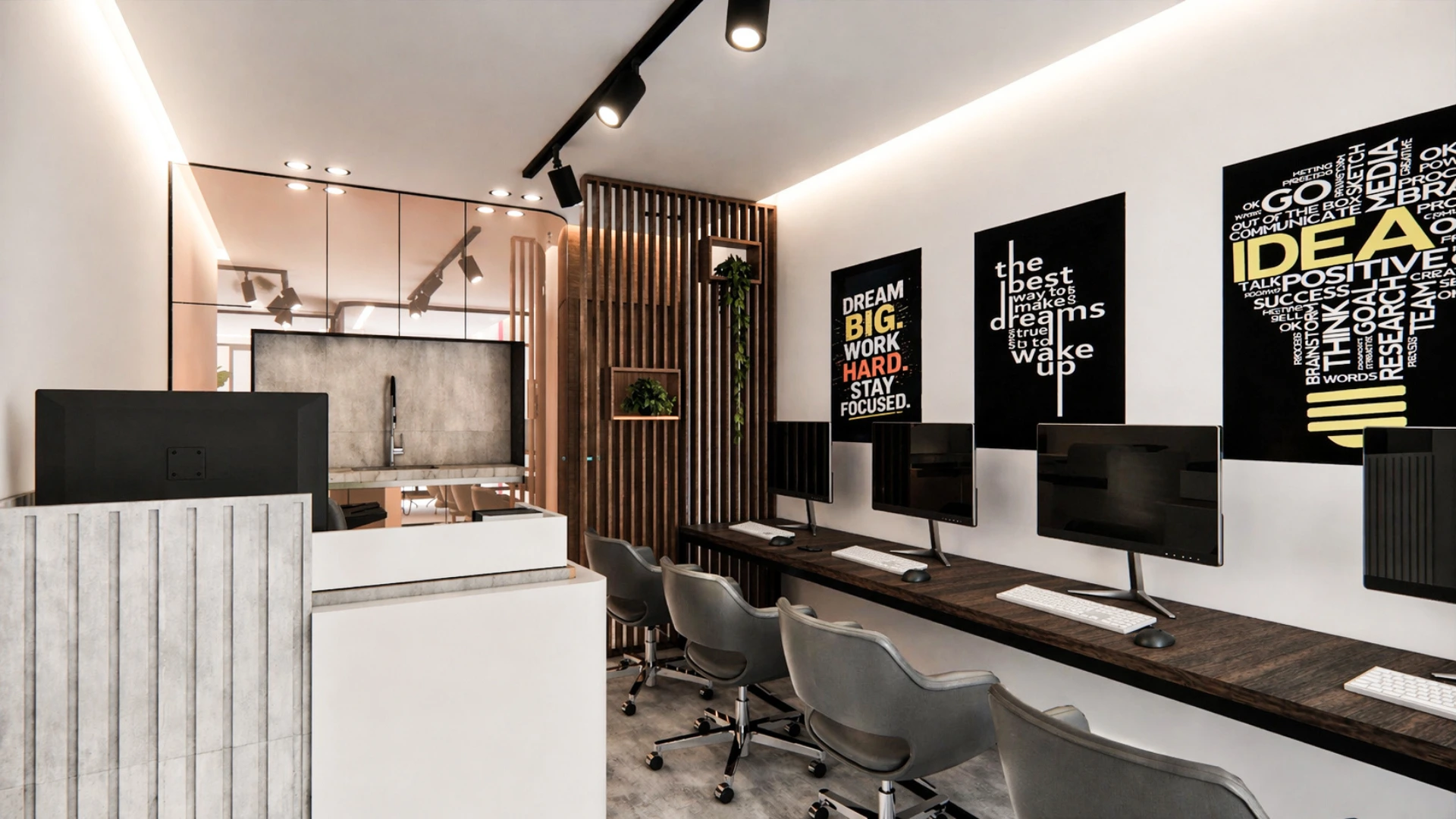 Premium workspace design