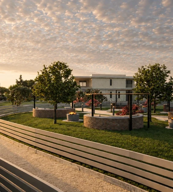 Wellness resort landscape design