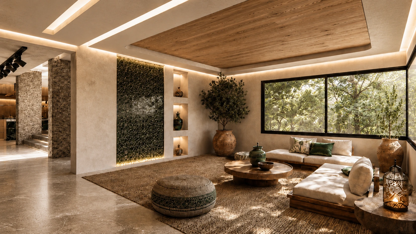 Contemporary Moroccan retreat