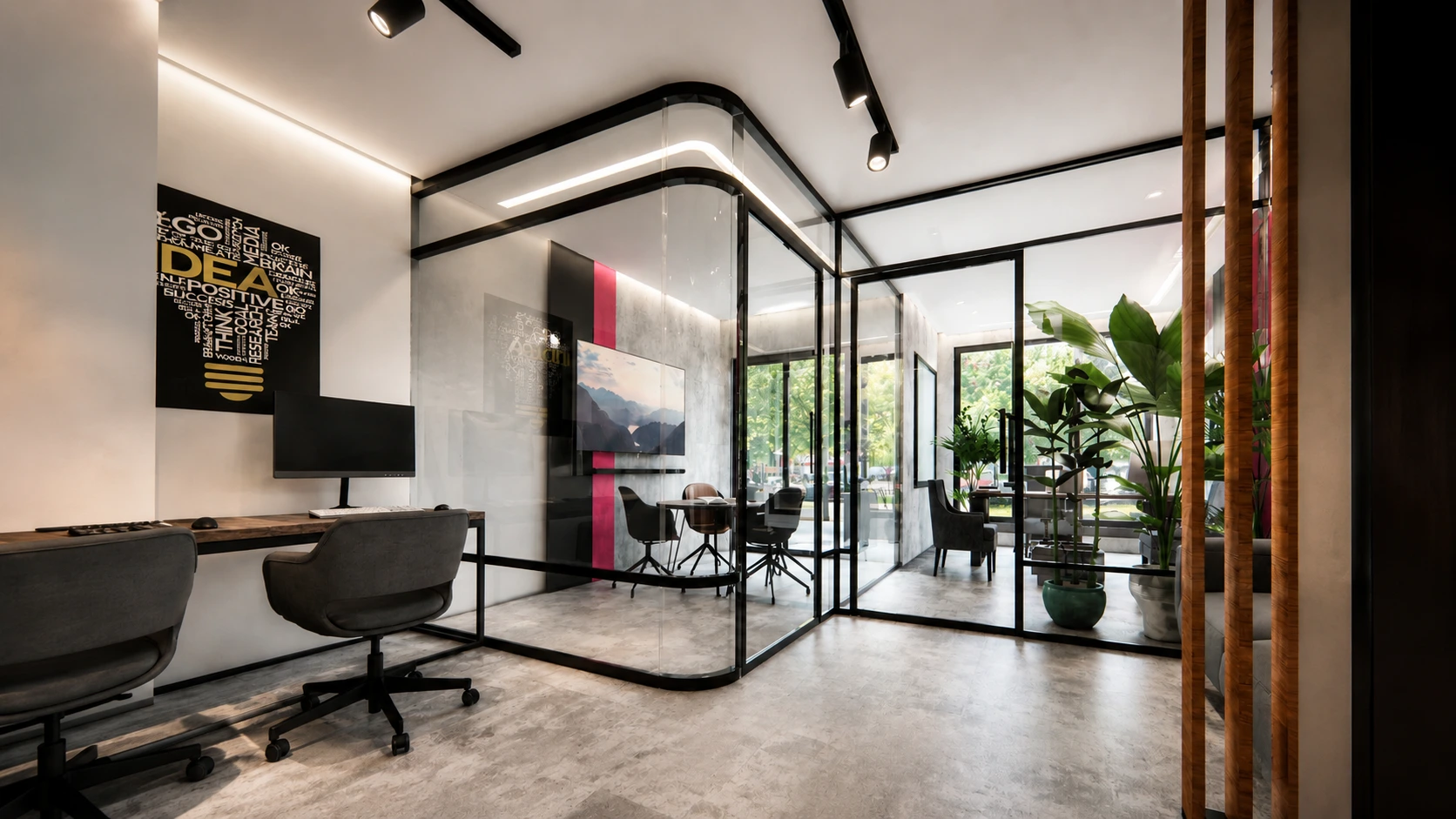 Premium workspace design