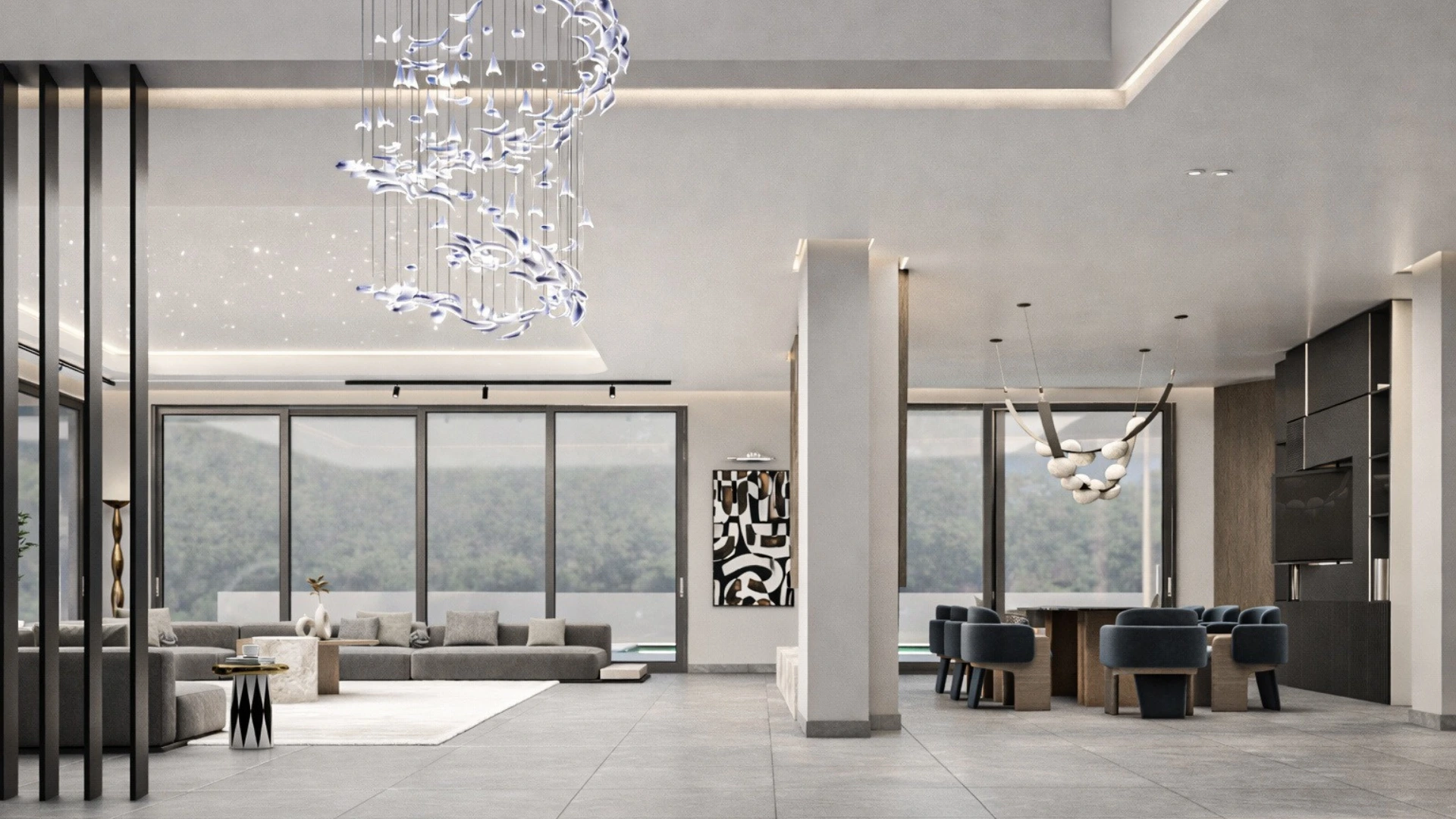 Villa Ghazi – vue 19 du projet de villa contemporaine