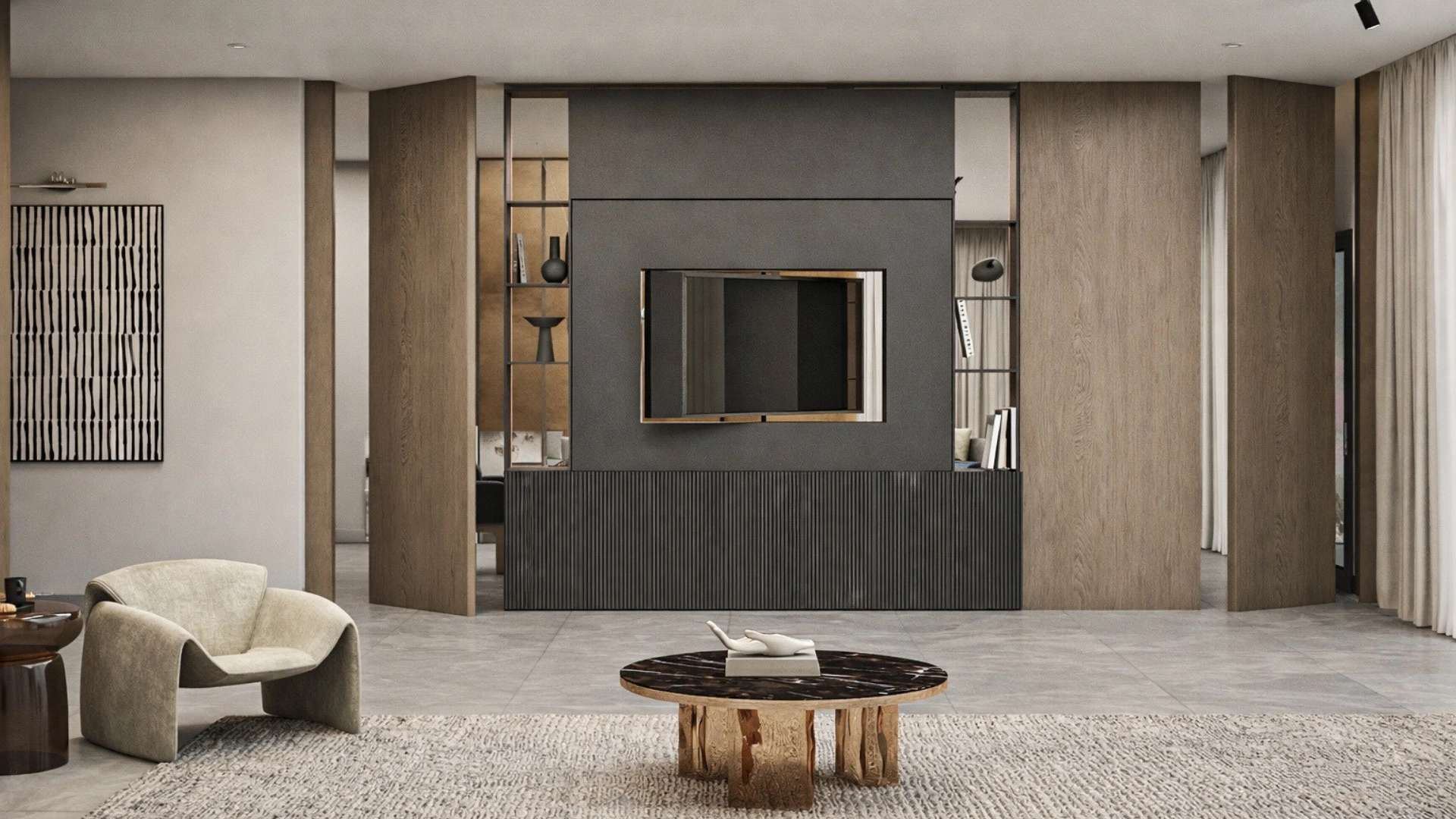 Villa Ghazi – vue 17 du projet de villa contemporaine