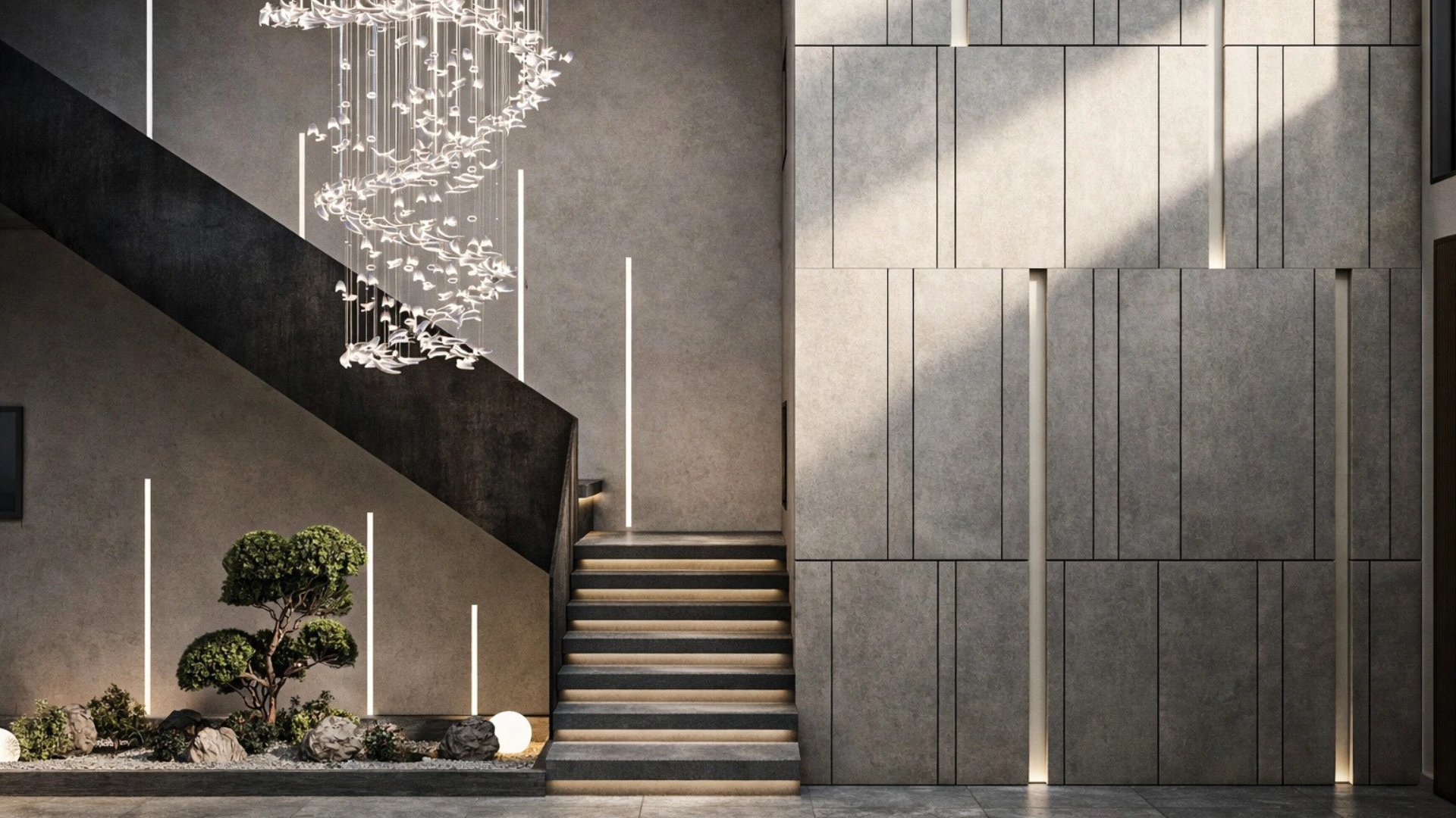 Villa Ghazi – vue 14 du projet de villa contemporaine