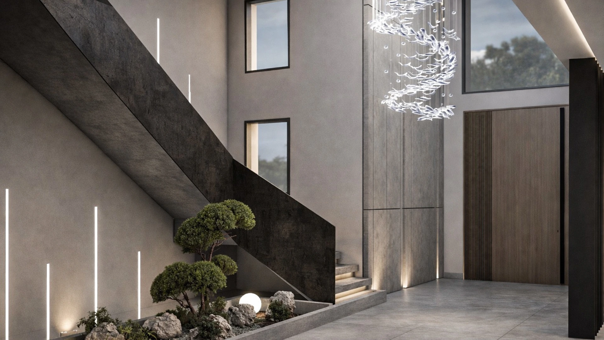 Villa Ghazi – vue 13 du projet de villa contemporaine