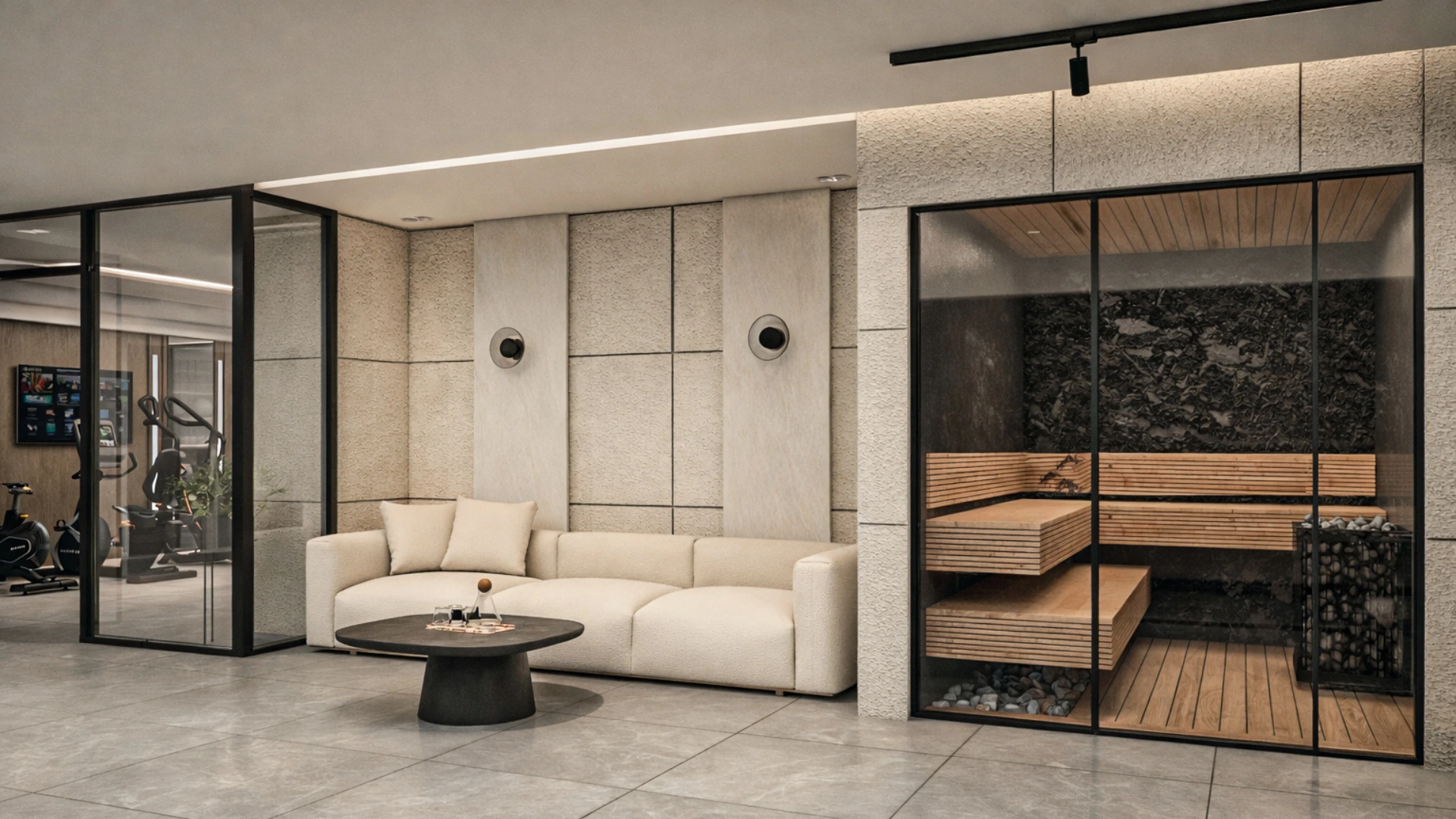 Villa Ghazi – vue 08 du projet de villa contemporaine