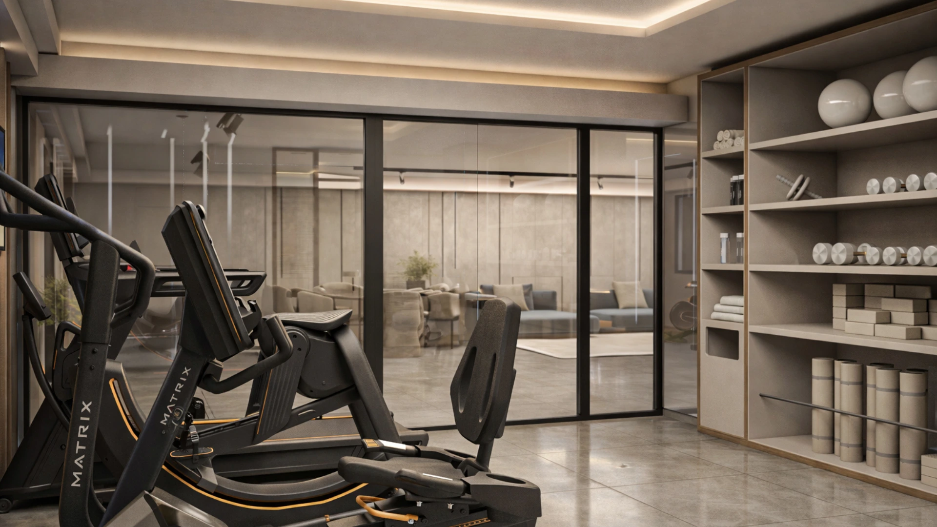 Villa Ghazi – vue 06 du projet de villa contemporaine